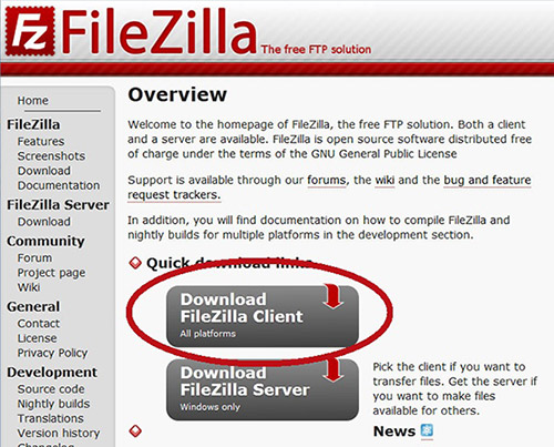 filezilla install software promotion